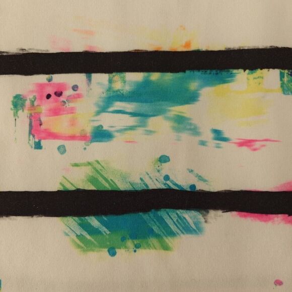 Lululemon Scoop Neck Tie Dye Striped Tank sz 8 - Picture 9 of 12